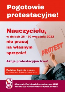 Plakat A3 protest 26.09(1).jpg do nauczycieli z datą